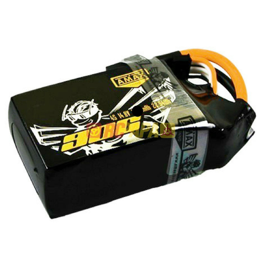 AMAX Inno 1550/1800mAh 90C 14.8V 4S Lipo Battery - RC Papa