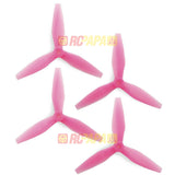 HQ Prop DP 5x4.5x3 v3 Tri-Blade Propellers (Light Pink) - RC Papa