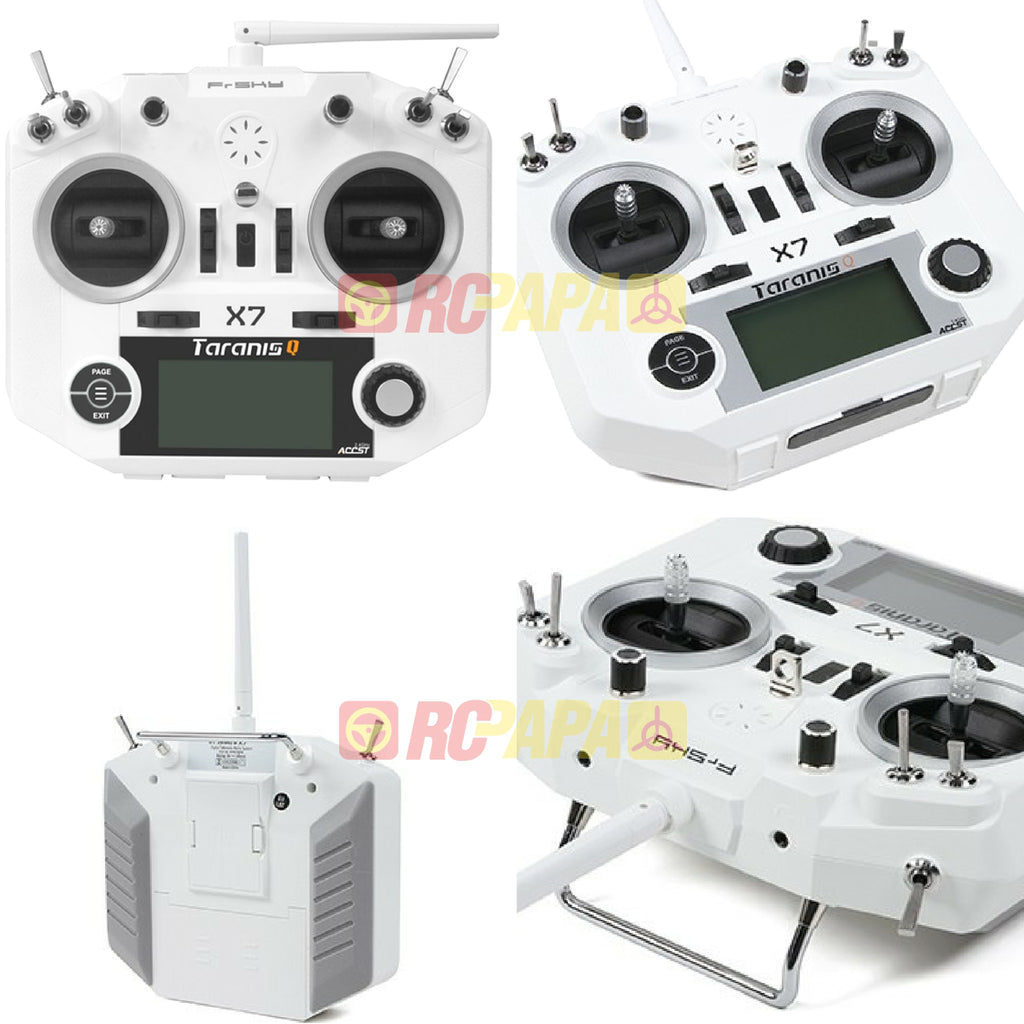 FrSky Taranis Q X7 2.4GHz 16CH Transmitter (White) - RC Papa