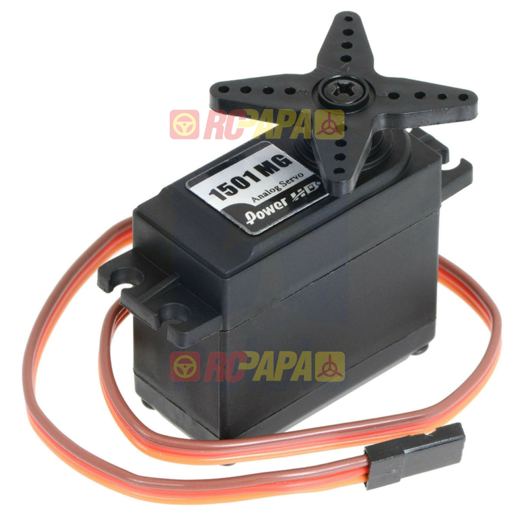 Power HD High Power Torque Metal Gear Analog Servo (HD-1501MG) - RC Papa