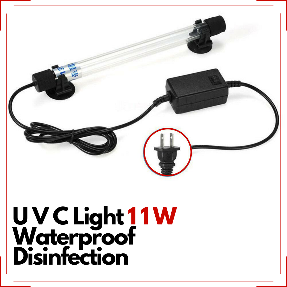 UVC Germicidal Light Sterilizer Submersible for Aquarium