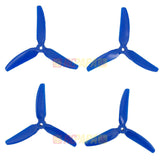 HQ 5x4x3 Tri-Blade Glass Fiber Carbonate Propellers (TP5x4x3V1S Chad Nowak Version) - RC Papa