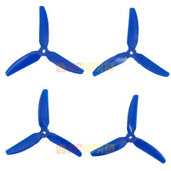 HQ 5x4x3 Tri-Blade Glass Fiber Carbonate Propellers (TP5x4x3V1S Chad Nowak Version) - RC Papa