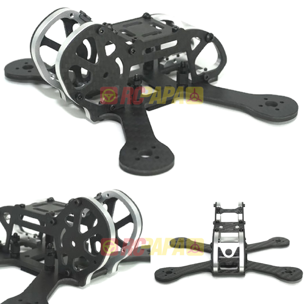 Armattan Japalura FPV Racing Quad Frame Kit (3" with PDB, Silver) - RC Papa