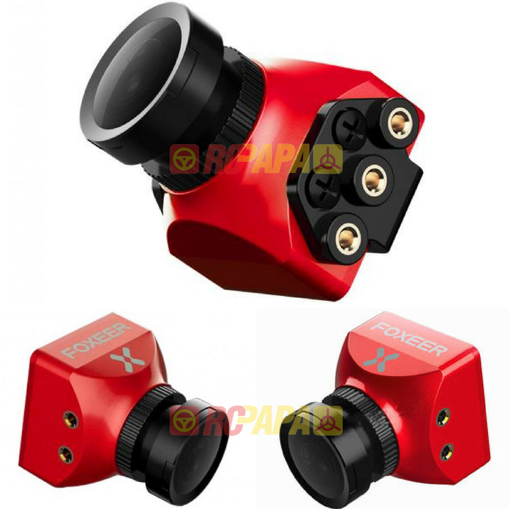 Foxeer Predator Mini 1000TVL 4:3 w/ OSD 1.8mm/2.5mm FPV Camera (Red/Blue/Black/Purple) - RC Papa