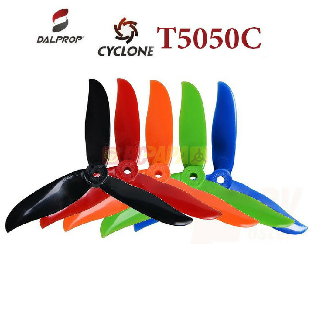 DALPROP Cyclone T5050C Tri-Blade Propeller (10 Set) - RC Papa