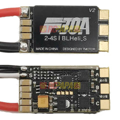 T-Motor F30A 2-4S ESC BLHeli_S (with DShot OneShot125 OneShot42 MultiShot) - RC Papa
