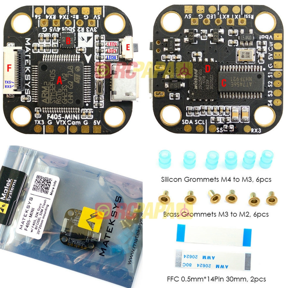 Matek F405-MINI Flight Controller FC - RC Papa