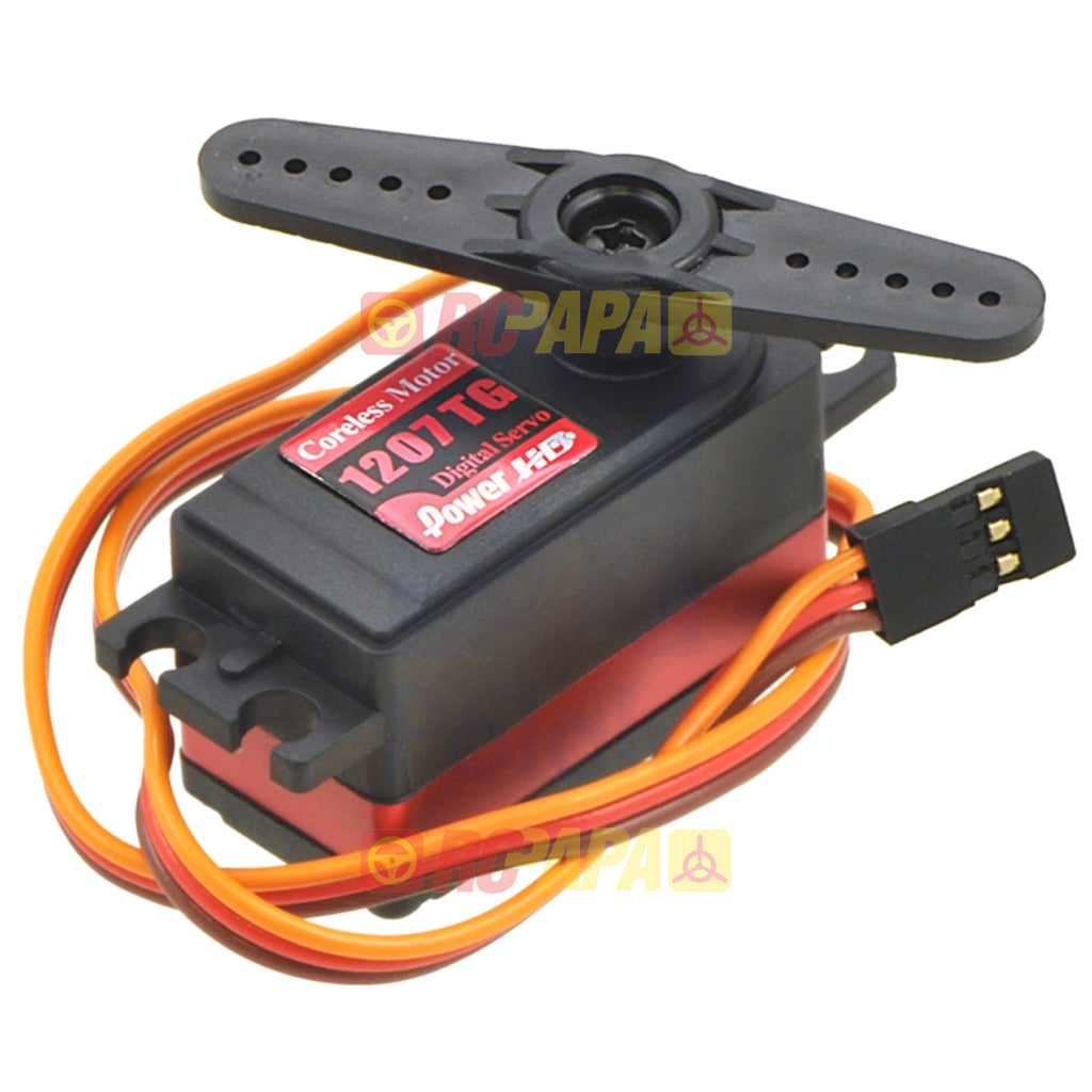 Power HD Low-Profile Digital Servo (HD-1207TG) - RC Papa