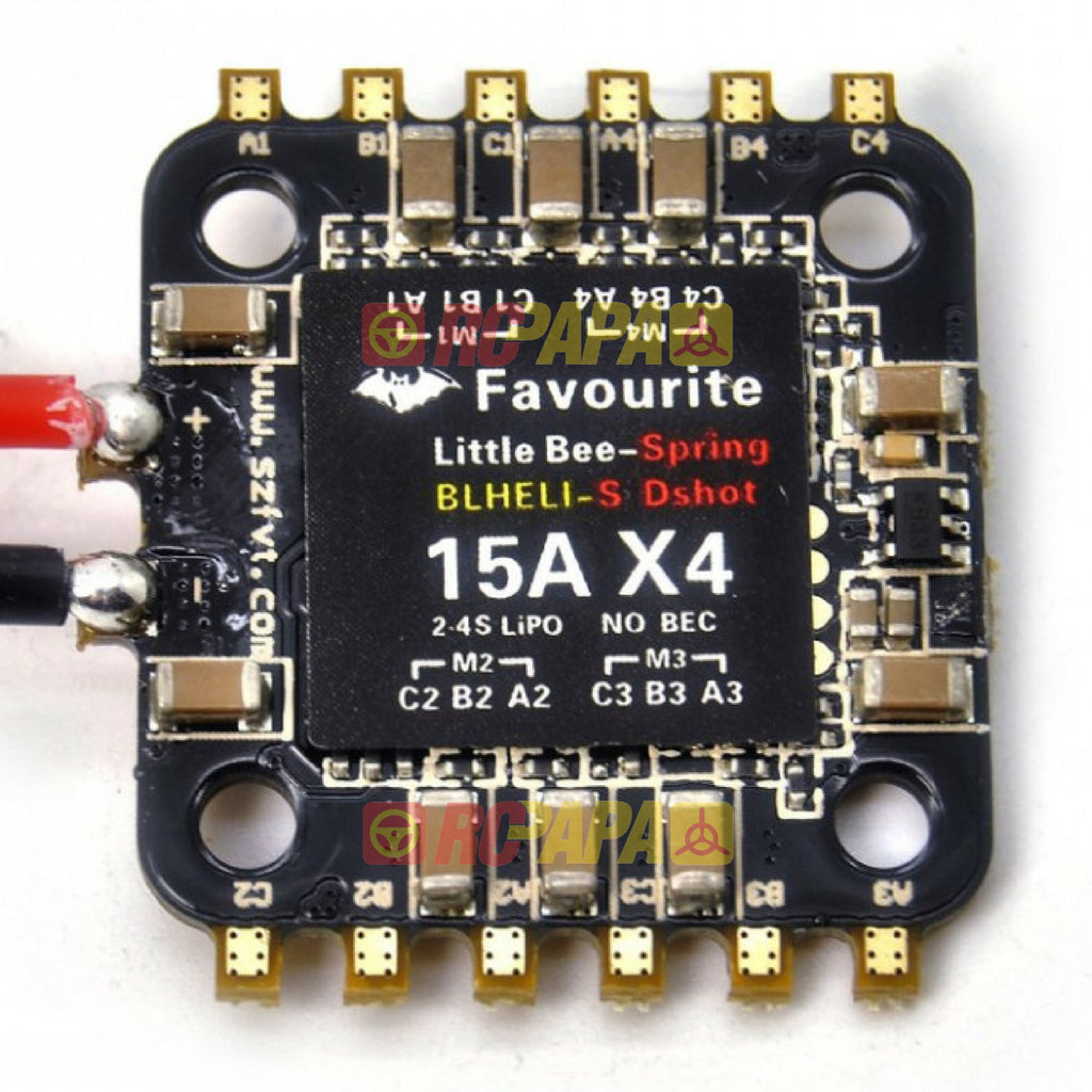 FVT Favourite LittleBee Spring 15A 4in1 BLHeli_S D-Shot ESC - RC Papa