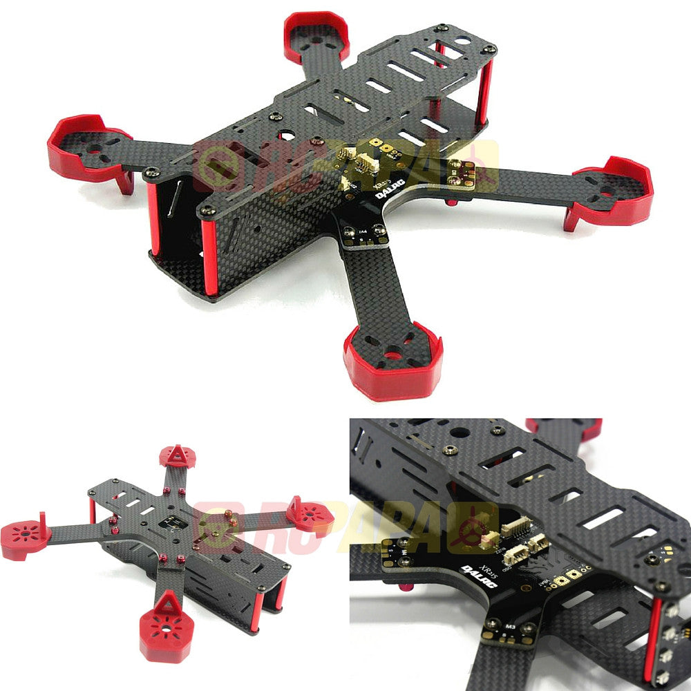 DALRC XR215 Carbon Fiber FPV Racing Quad Frame Kit - RC Papa