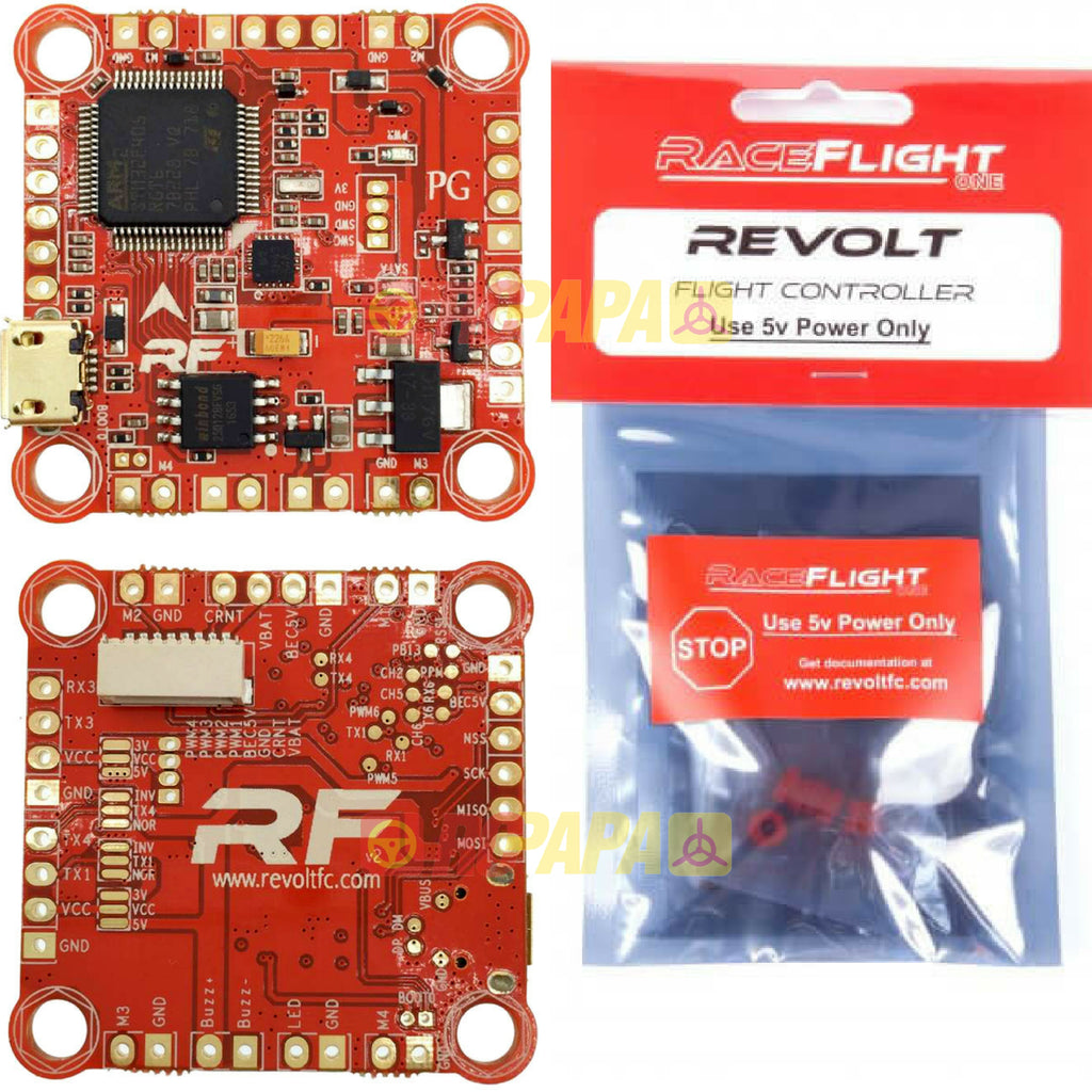 RaceFlight Revolt Flight Controller F4 FC (v3) - RC Papa