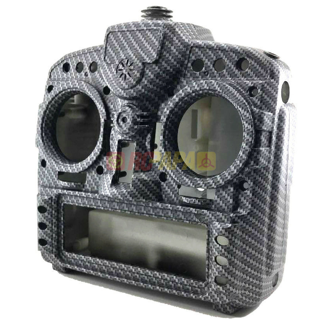 X9D Plus Taranis Radio Transmitter Water Transfer Shell (Silk Matte Carbon Fiber Pattern) - RC Papa