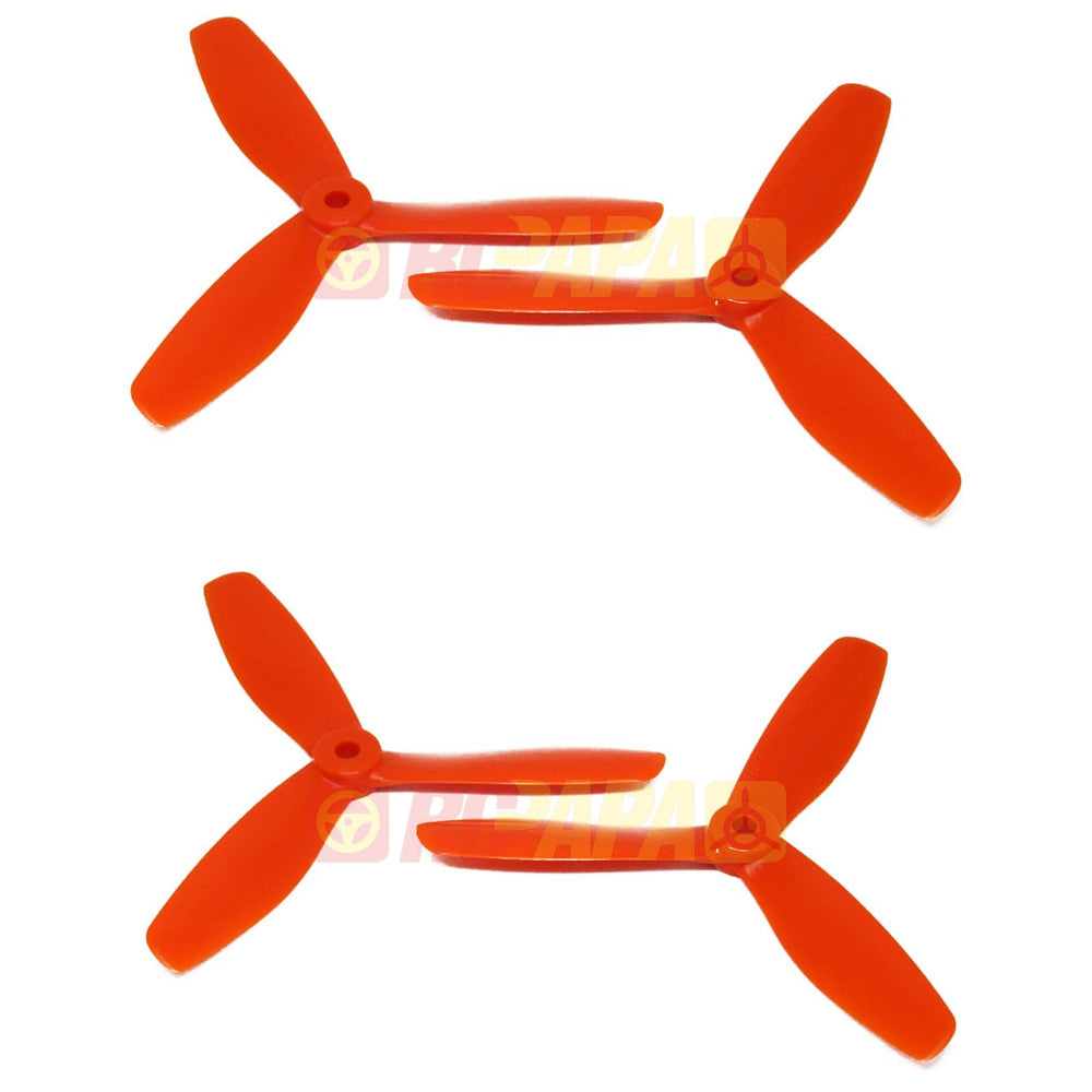 DAL 5" 5045 Tri-Blade v2 Propeller (Orange) - RC Papa