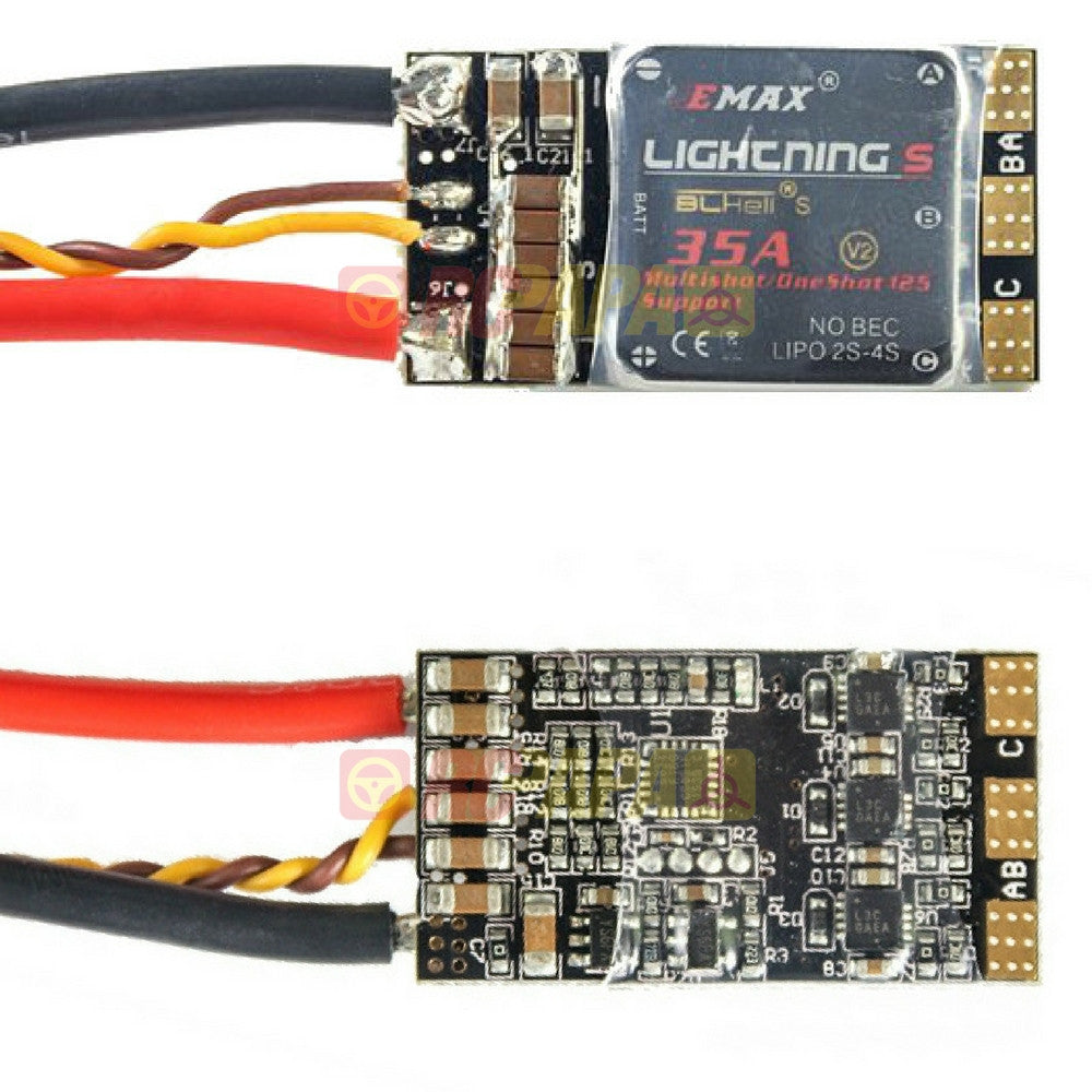 Emax Lightning 35A BlHeli_S ESC (Support Oneshot125, Oneshot42, Multishot) - RC Papa