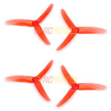 DYS XT50403 Tri-Blade Propeller (Transparent Color) - RC Papa