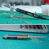 TS100 40W Digital OLED Soldering Iron Station (Tip TS-B2) - RC Papa