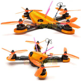 ShenDrones Mako 5" 225mm X Quad Carbon Fiber Frame & Canopy - RC Papa