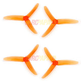 DYS XT50403 Tri-Blade Propeller (Transparent Color) - RC Papa