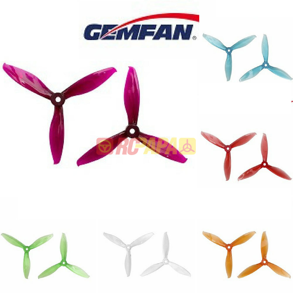 Gemfan Flash 5149-3 Tri-Blade Durable Propeller for FPV Quad Racing - RC Papa