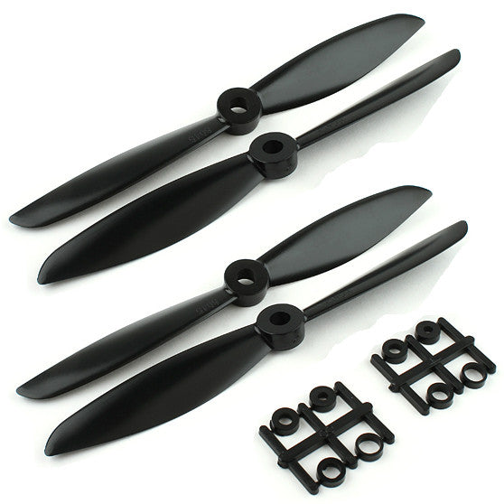 Gemfan 6045 ABS Propellers Black - RC Papa