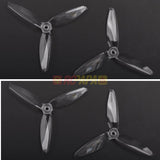 Gemfan 5152 Flash Series Tri-Blade Propellers (4pc Set) - RC Papa