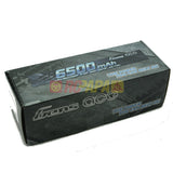 Gens Ace 6500mAh 7.4V 50C 2S1P Hard Case Lipo Battery - RC Papa