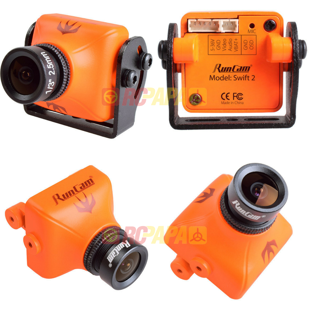 RunCam Swift 2 mini FPV Camera (Orange, IR-Blocked) - RC Papa