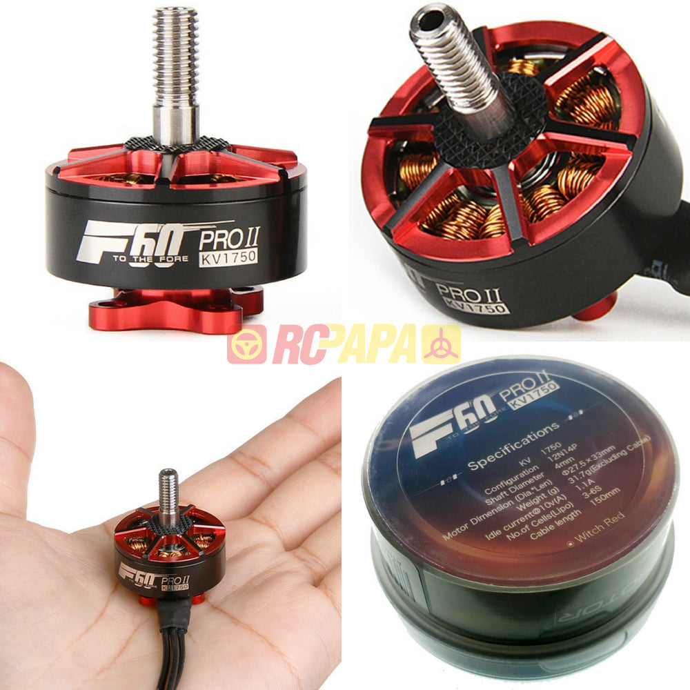 T-Motor F60 Pro II 1750KV FPV Brushless Motor (6S) - RC Papa