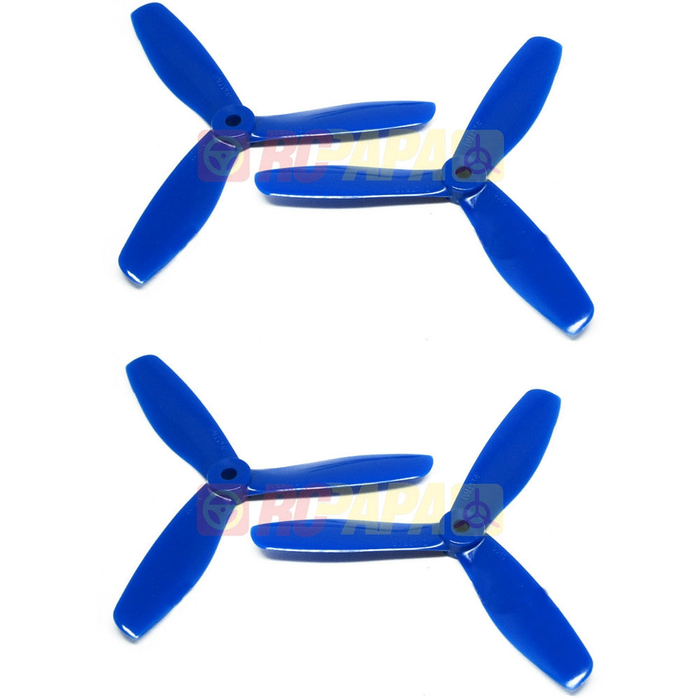 DAL 5" 5045 Tri-Blade v2 Propeller (Blue) - RC Papa