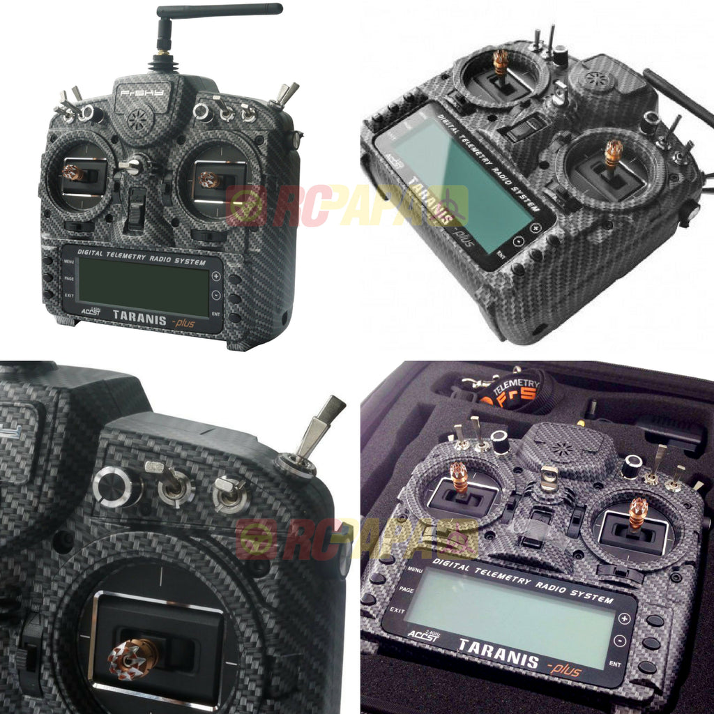 FrSky X9D Plus Taranis 2.4G 16ch Transmitter (Special Edition - Carbon Fiber) - RC Papa