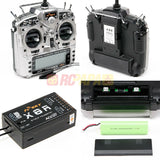 FrSky X9D Plus Taranis 2.4G ACCST 16ch Radio Transmitter X8R Receiver with Aluminum Case - RC Papa