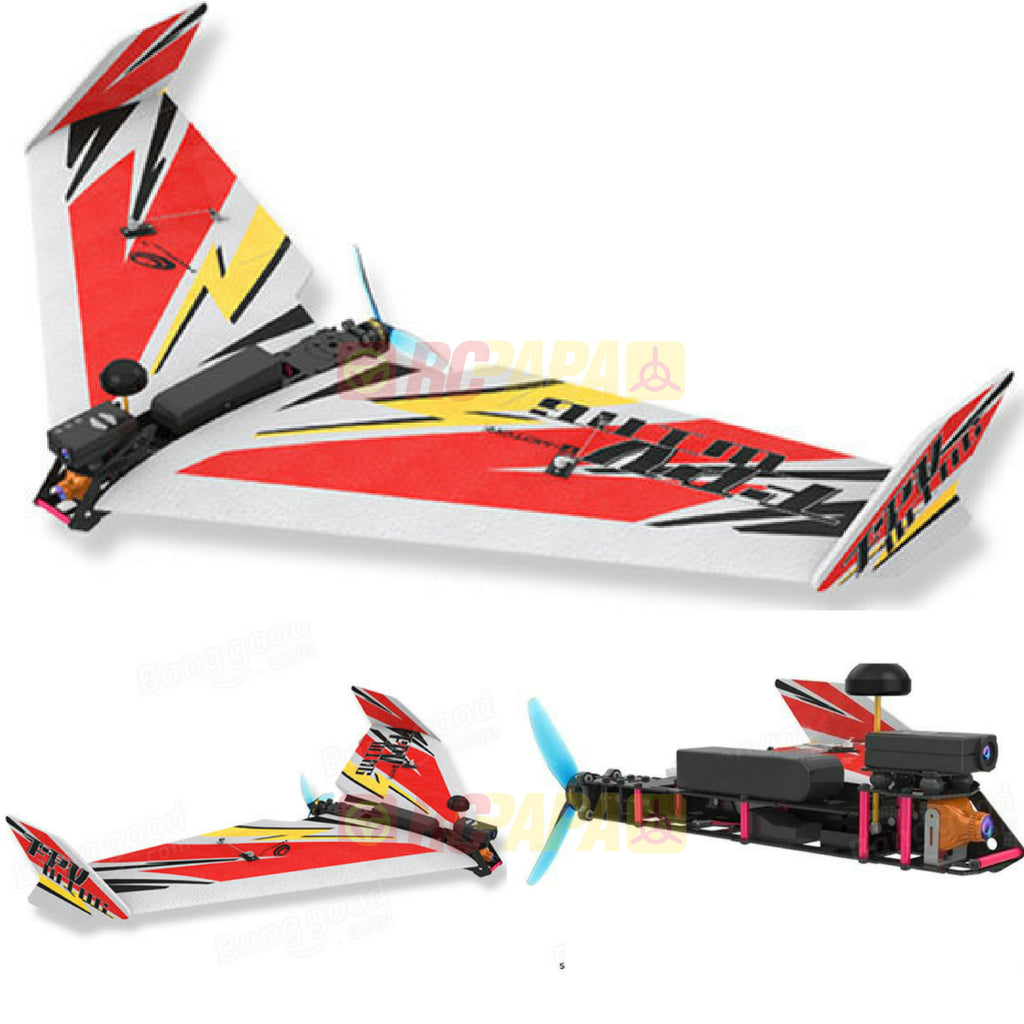 TechOne FPV Wing 900 Carbon Frame Kit - RC Papa