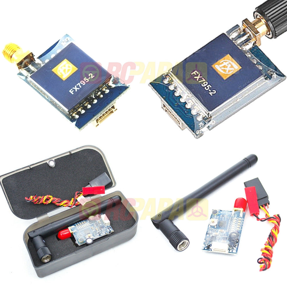 FXT FX795T 25/200mW 5.8GHz 40CH VTX Video Transmitter with Raceband (SMA) - RC Papa