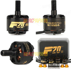 T-Motor F20 II 1408 3750KV 2-4S Brushless Motor for FPV Race (4pc Set) - RC Papa