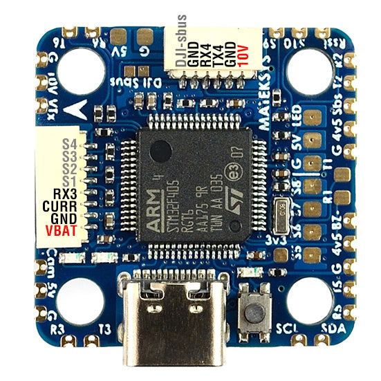 Matek Systems F405 miniTE Flight Controller for FPV Drone