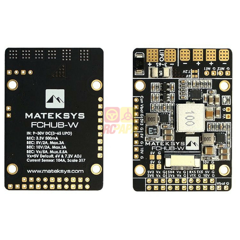 Matek Fixed Wing PDB FCHUB-W with Current Sensor - RC Papa