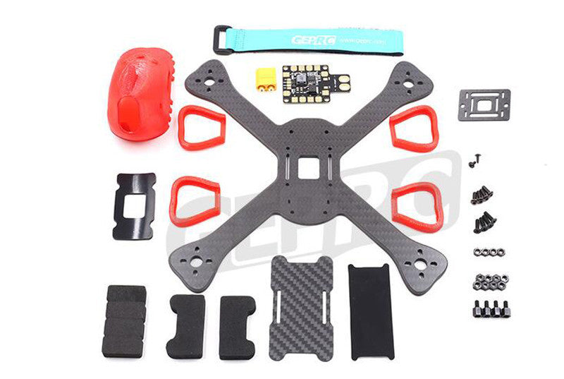 GEPRC GEP-BX5 210mm Carbon Fiber FPV Racing Quad Frame Kit - RC Papa