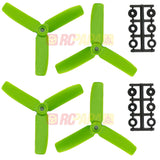 HQ 4" 4x4.5x3 Tri-Blade Glass Fiber Propellers - RC Papa