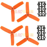 HQ 4" 4x4.5x3 Tri-Blade Glass Fiber Propellers - RC Papa