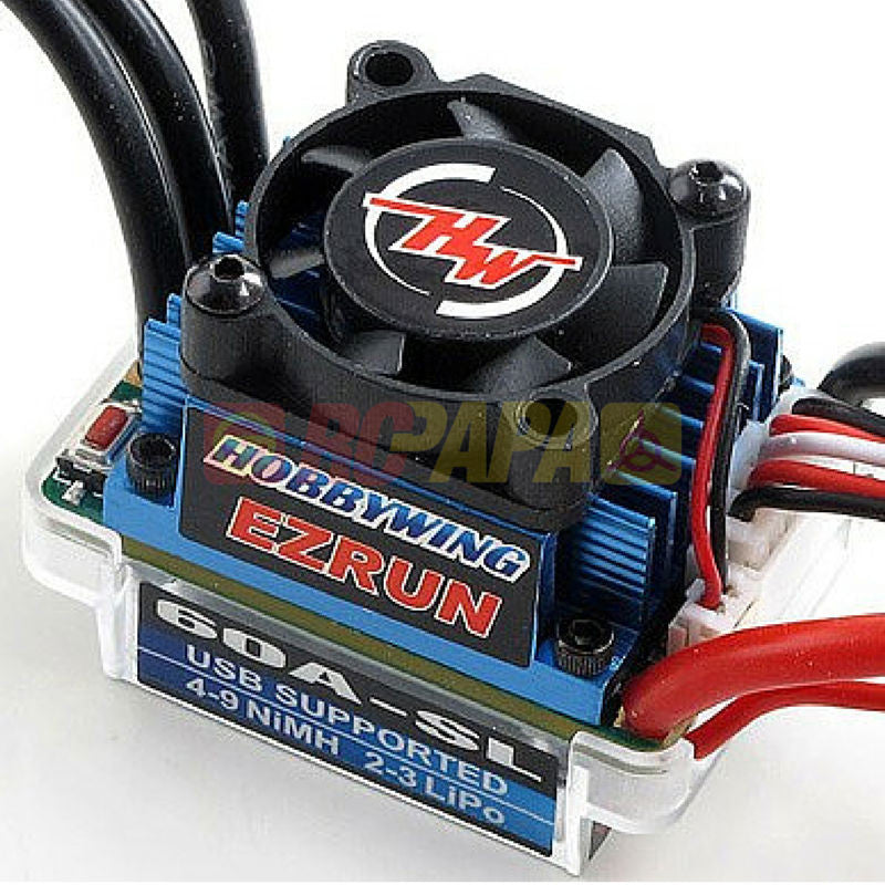 Hobbywing EZRUN 60A Brushless ESC for 1/10 1/12 RC - RC Papa