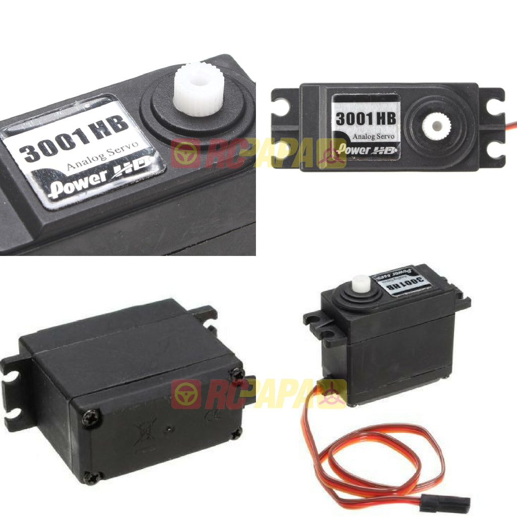 Power HD Standard Servo (HD-3001HB) - RC Papa