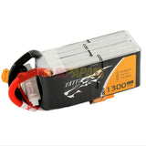 Tattu 1300mAh 14.8V 45C 4S1P Lipo Battery Pack for FPV Race - RC Papa