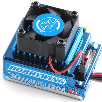 Hobbywing XERUN v2.1 120A Brushless Sensored ESC for 1/10 1/12 RC - RC Papa