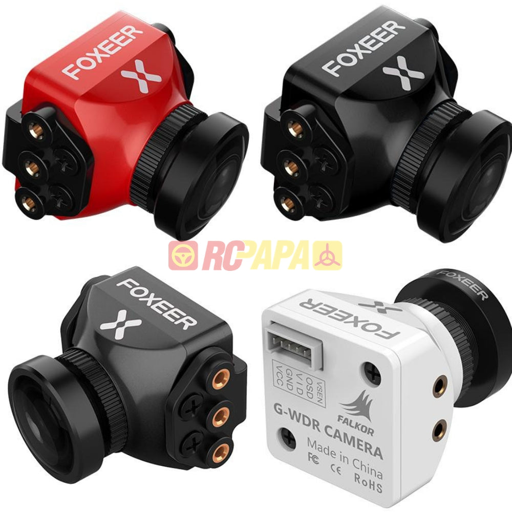 Foxeer Falkor 1200TVL Mini/Full Size Camera 16:9/4:3 PAL/NTSC Switchable GWDR (HS1219) - RC Papa