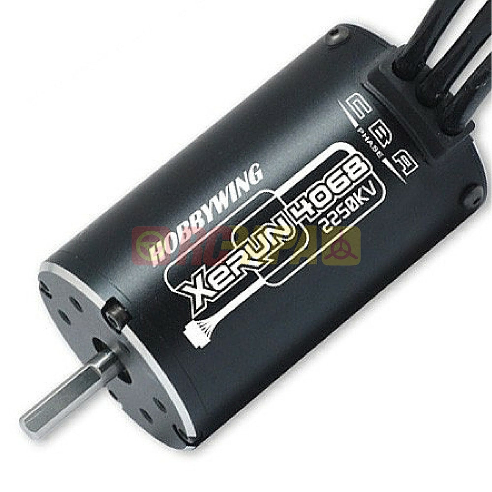 Hobbywing XERUN 4068SD Sensored 2250kv Brushless Motor for 1/8 RC - RC Papa