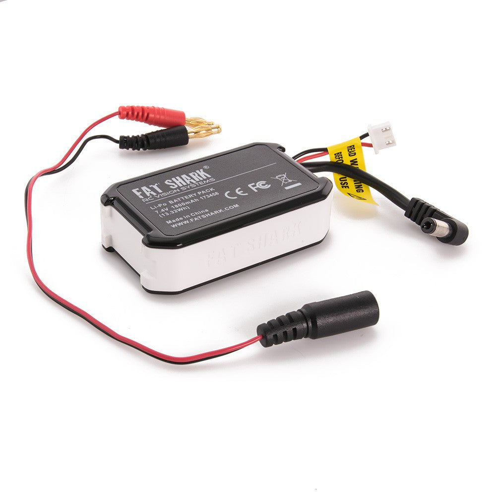 FatShark 1800mAh 7.4v Headset Battery - RC Papa