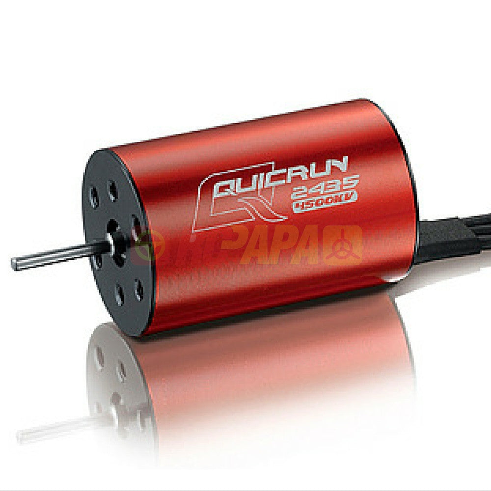 Hobbywing Quicrun 2435 4500kv Motor for 1/16 RC - RC Papa