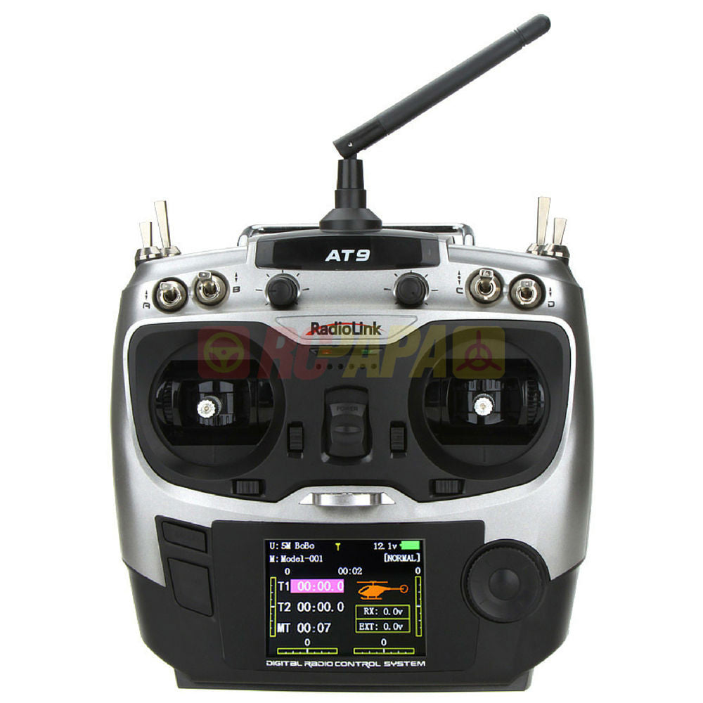 RadioLink AT9 2.4G 9ch Transmitter Receiver - RC Papa