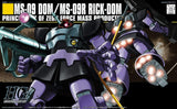 Bandai HGUC MS-09 Dom / MS-09R Rick-Dom Principality of Zeon Force Mass Productive Mobile Suit 5055877